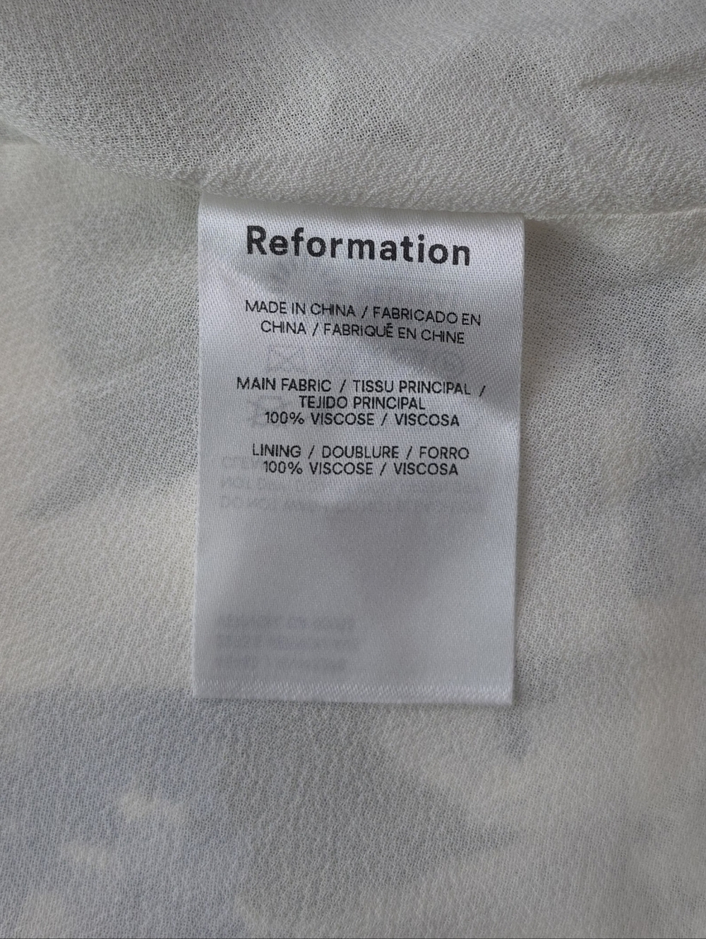 Reformation Mya Riviera Floral Vneck Flutter Sleeves Mini Dress - Picture 7 of 11